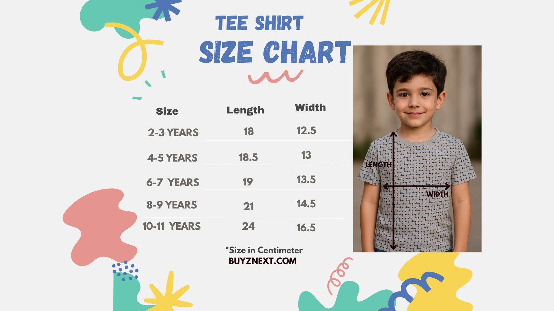 Children's Patterned T-Shirt