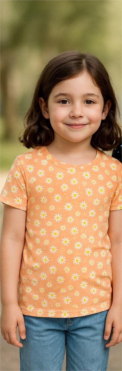 Children's Floral T-Shirt