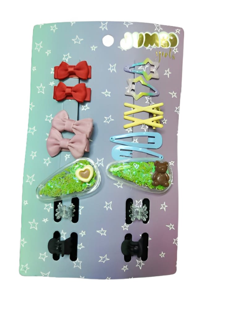 Assorted Hair Clips and Accessories Set