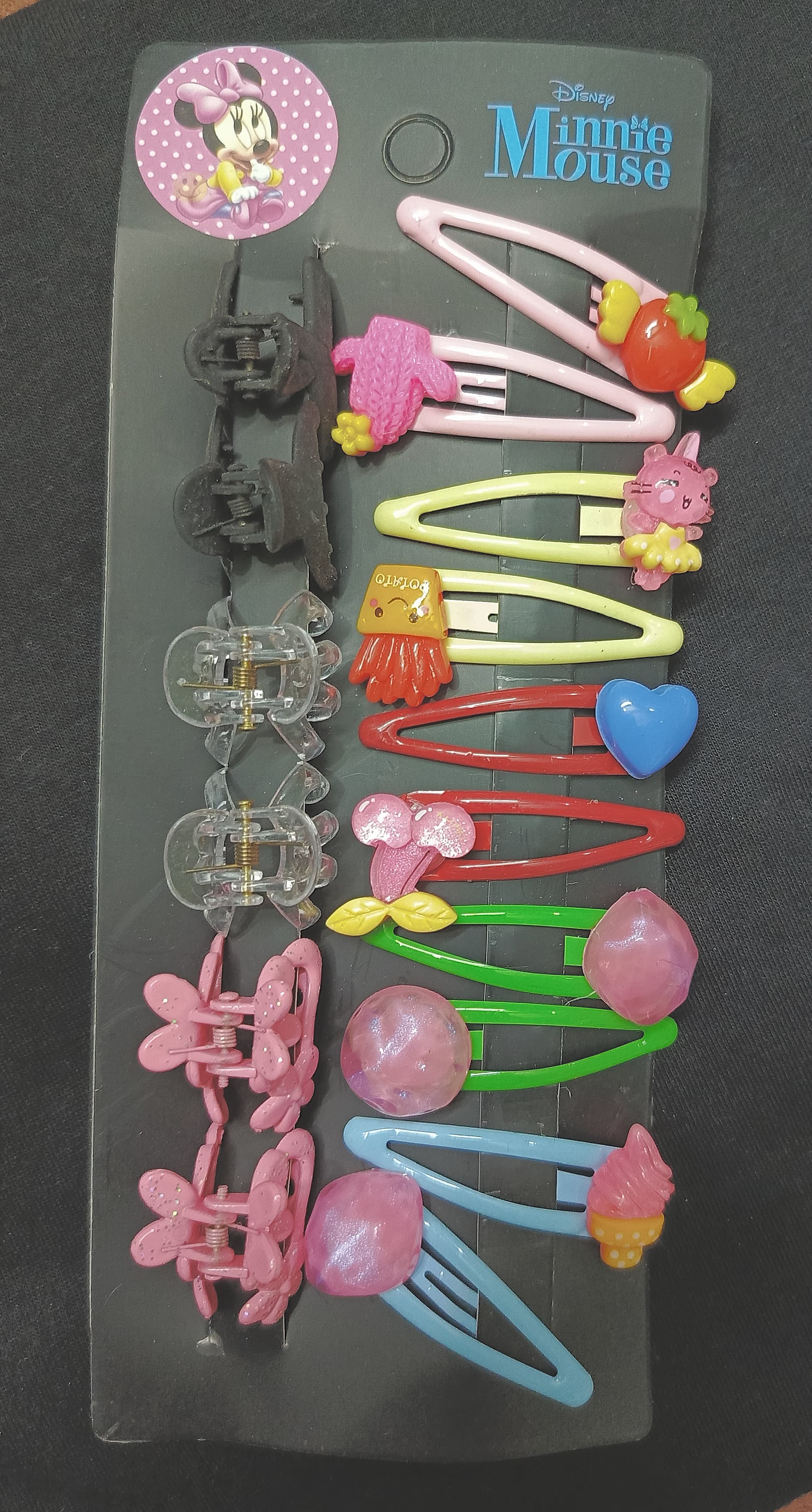 Disney Minnie Mouse Hair Clip Set