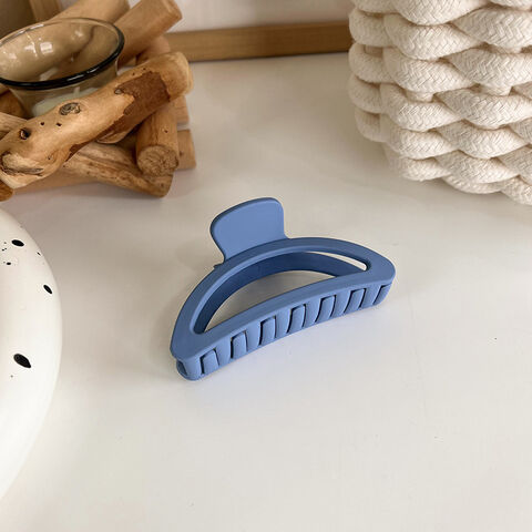Matte Blue Hair Claw Clip
