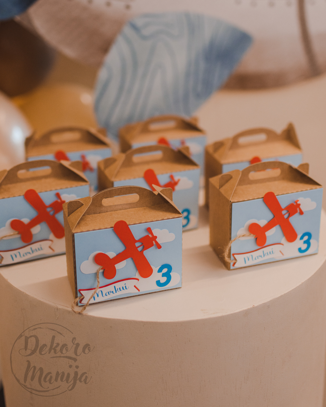 Dėžutės svečiams "Pilotas"