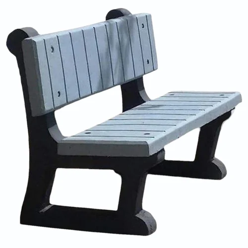 Grey 3 Seater RCC Garden Bench