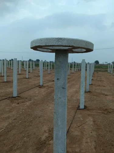 Cement Dragon Fruit Pole Top