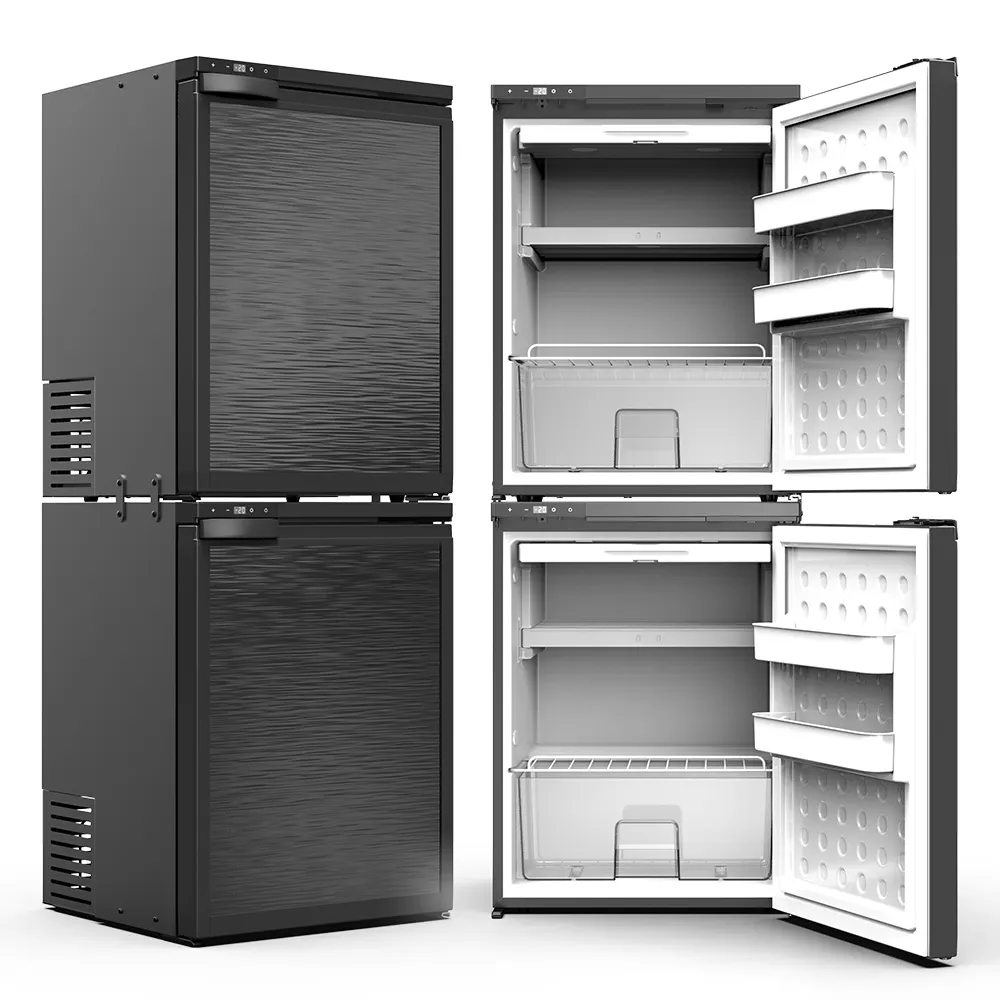 Compact Refrigerator and Freezer Set