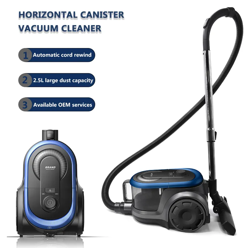 Horizontal Canister Vacuum Cleaner