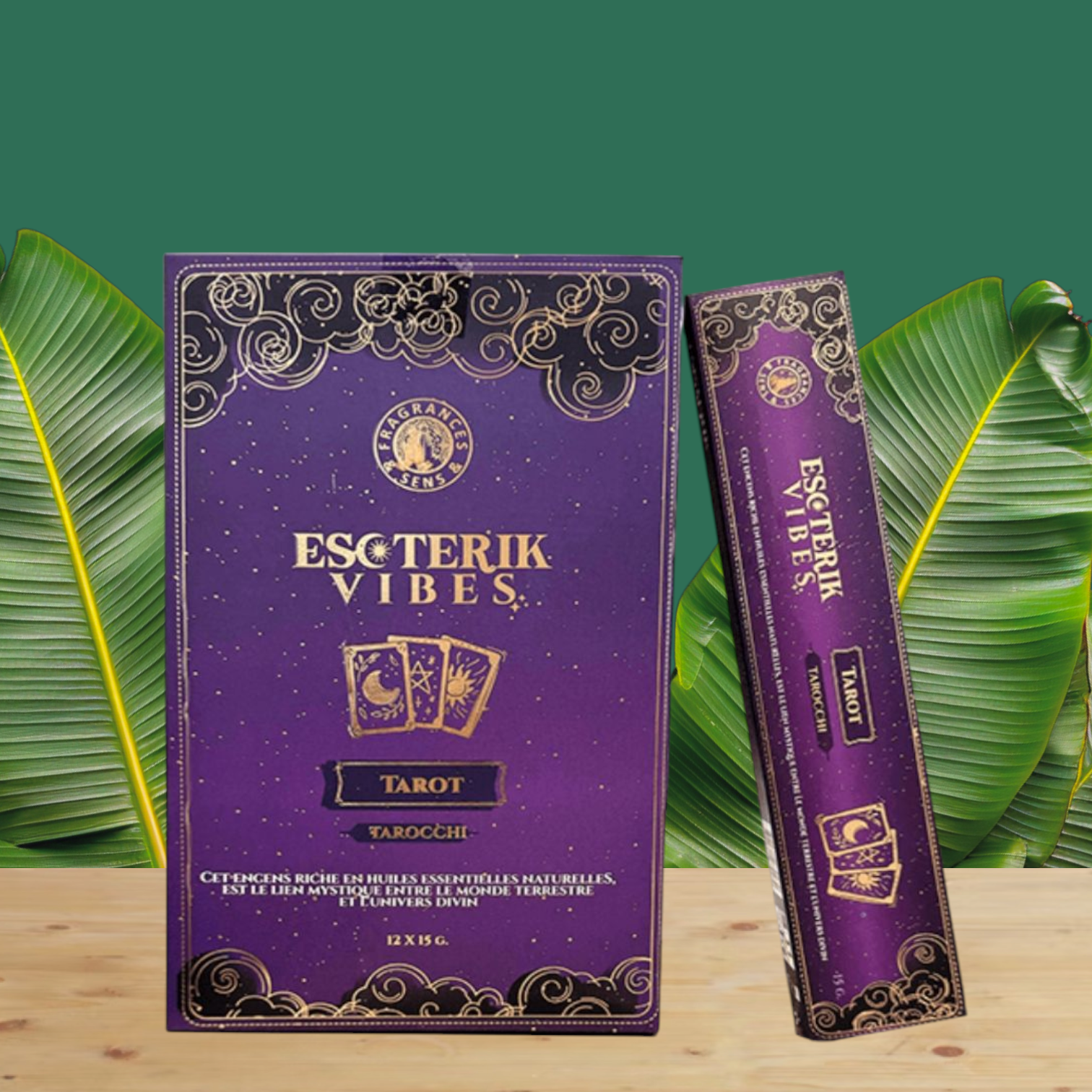 Esoterik Vibes encens tarot