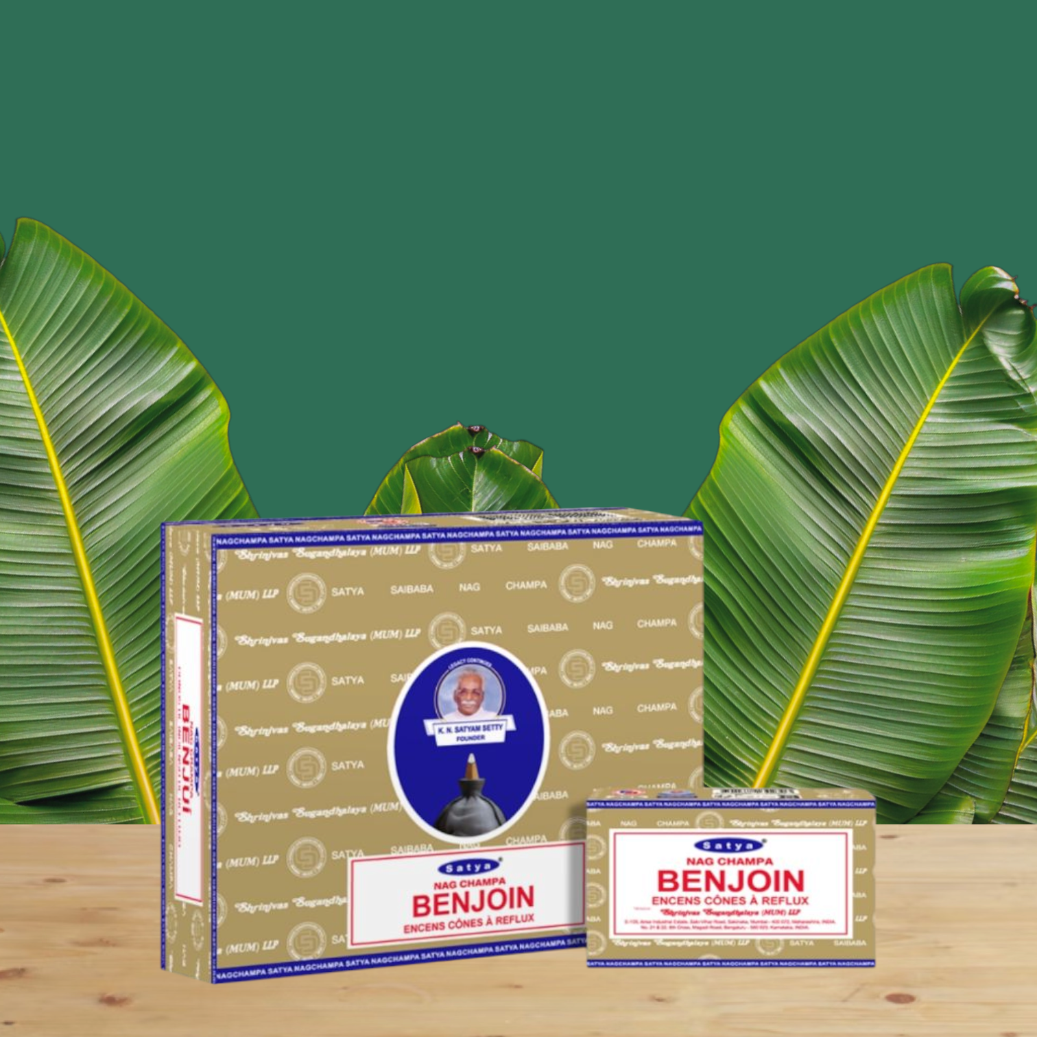 Encens Benjoin cônes backflow