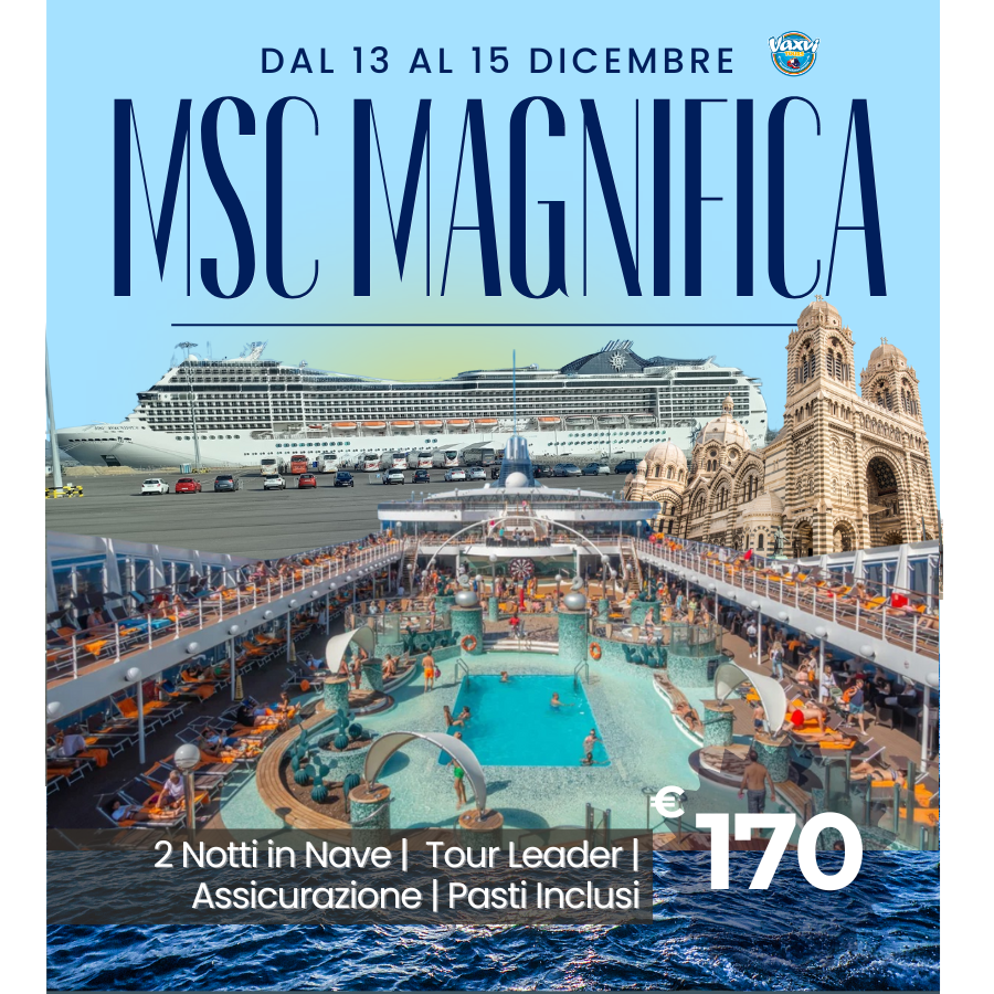 13 AL 15/12/25 - MSC CROCIERA DI GRUPPO