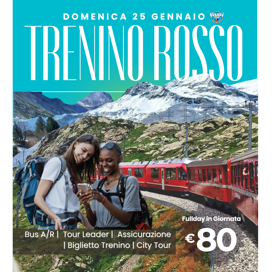 25/01/26 - TRENINO ROSSO + SANKT MORITZ