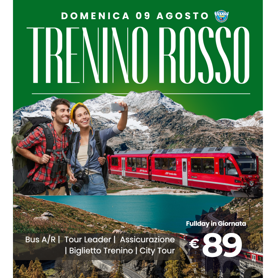 09/08/26 - TRENINO ROSSO BERNINA + SANKT MORITZ