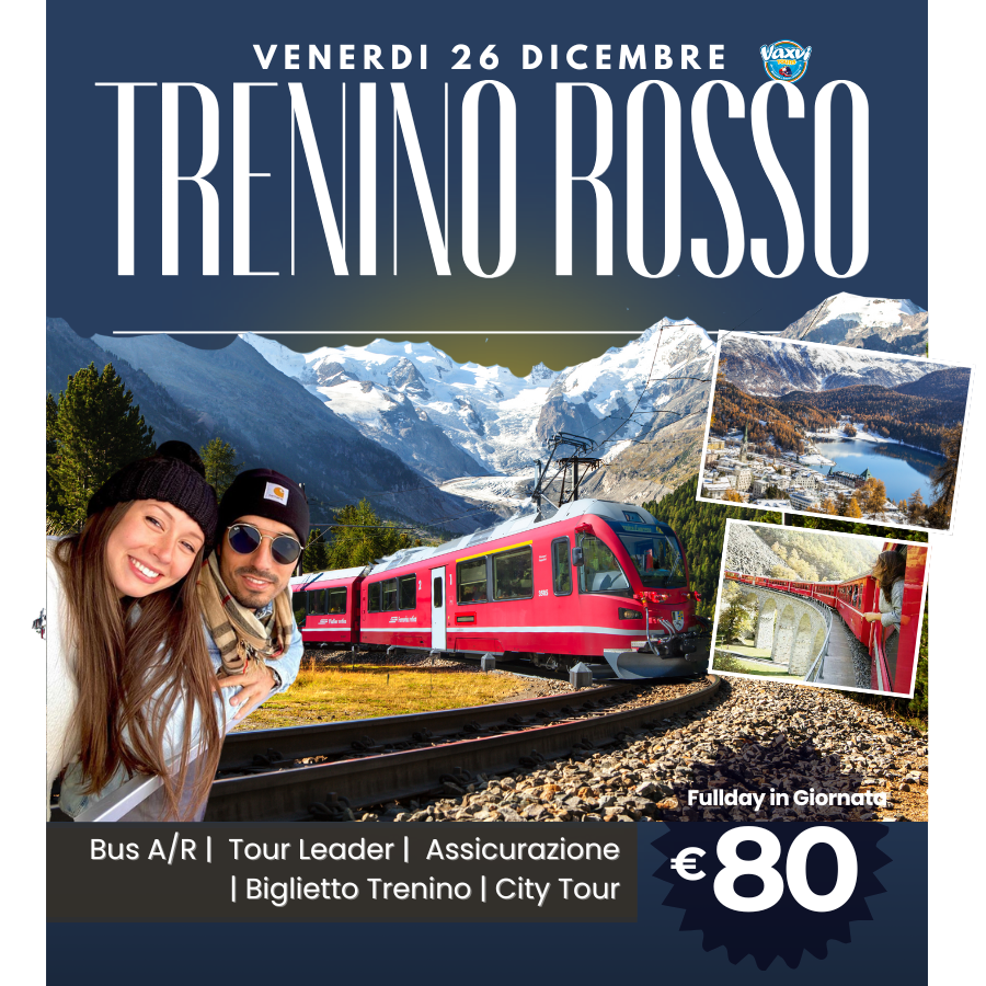 26/12/25 - TRENINO ROSSO + SANKT MORITZ