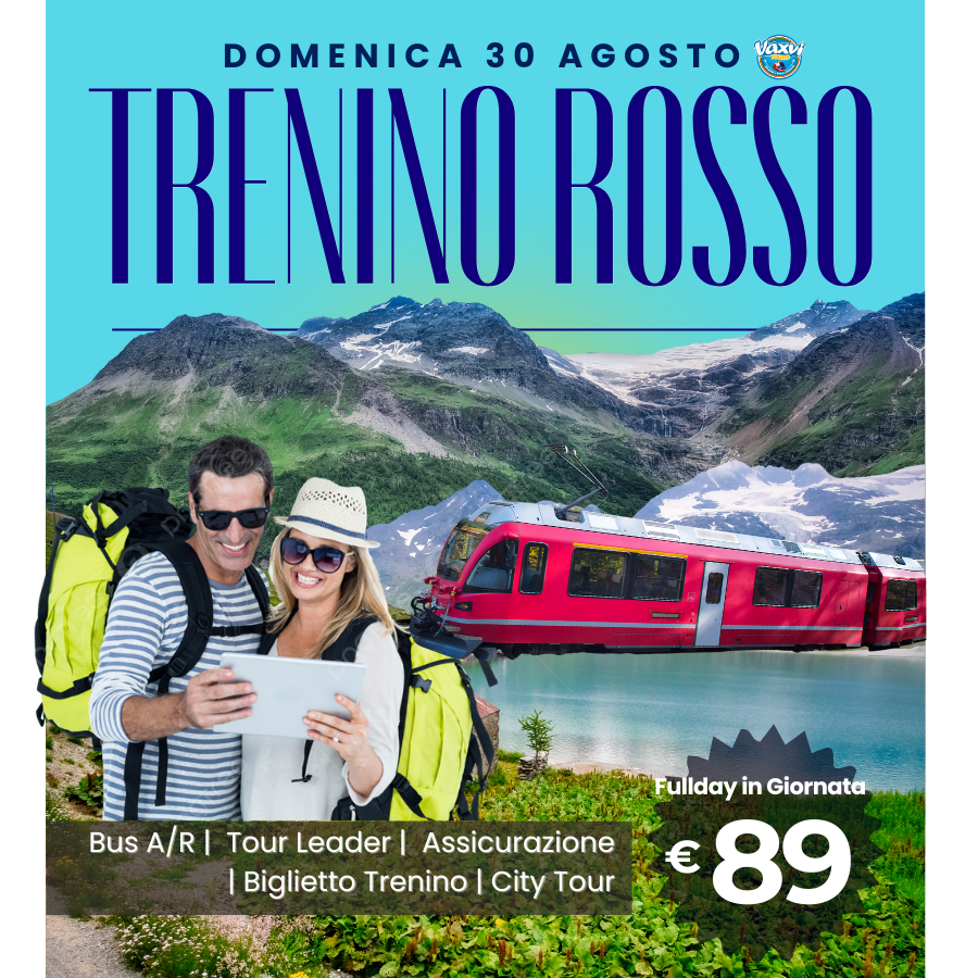 30/08/26 - TRENINO ROSSO BERNINA + SANKT MORITZ