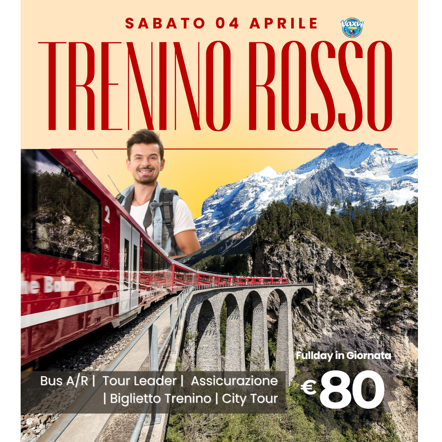 04/04/26 - TRENINO ROSSO + SANKT MORITZ