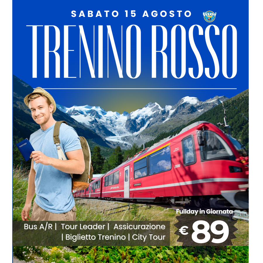 15/08/26 - TRENINO ROSSO BERNINA + SANKT MORITZ