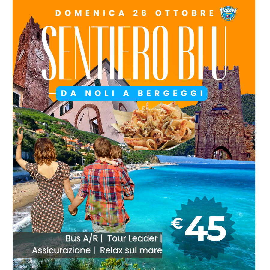 26/10/25 - SENTIERO BLU: Una giornata tra natura e mare!