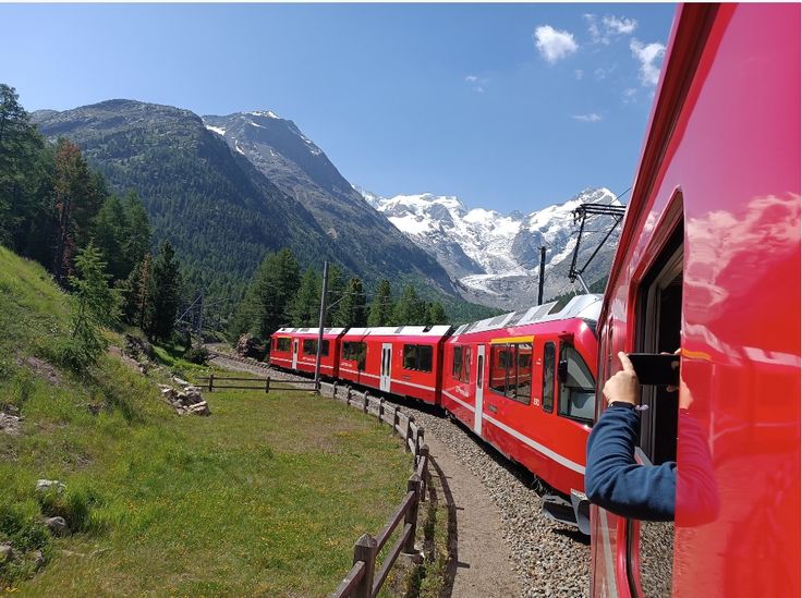 22/08/26 - TRENINO ROSSO BERNINA + SANKT MORITZ