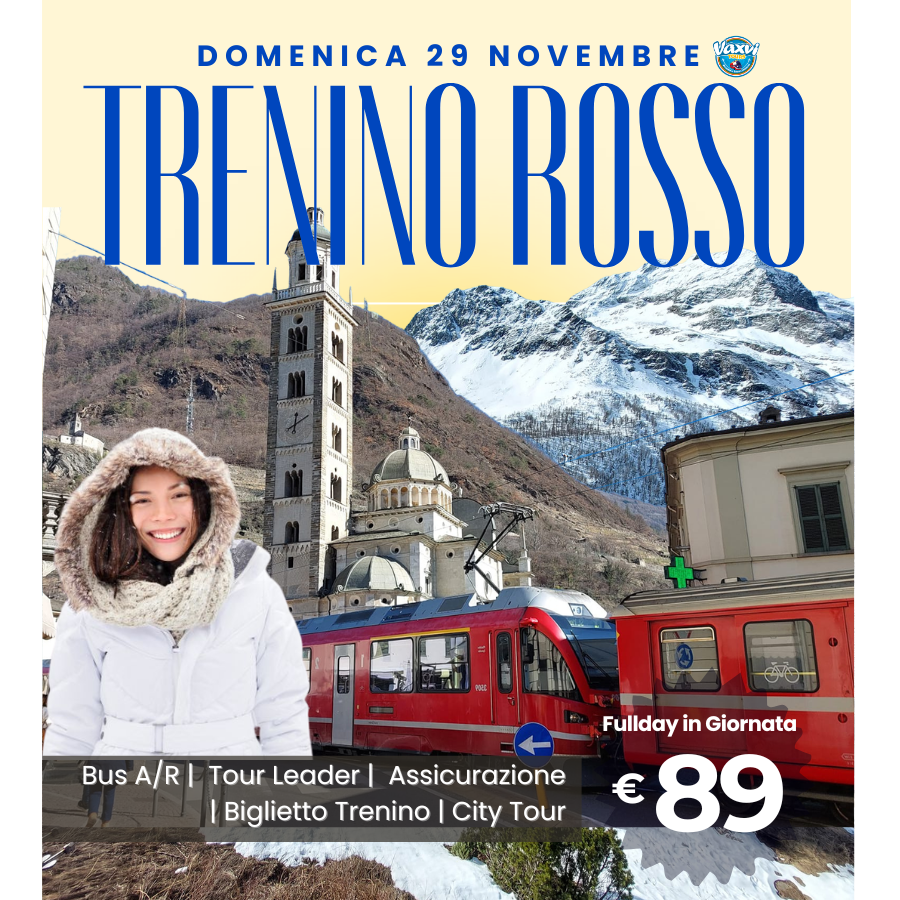 29/11/26 - TRENINO ROSSO BERNINA + SANKT MORITZ