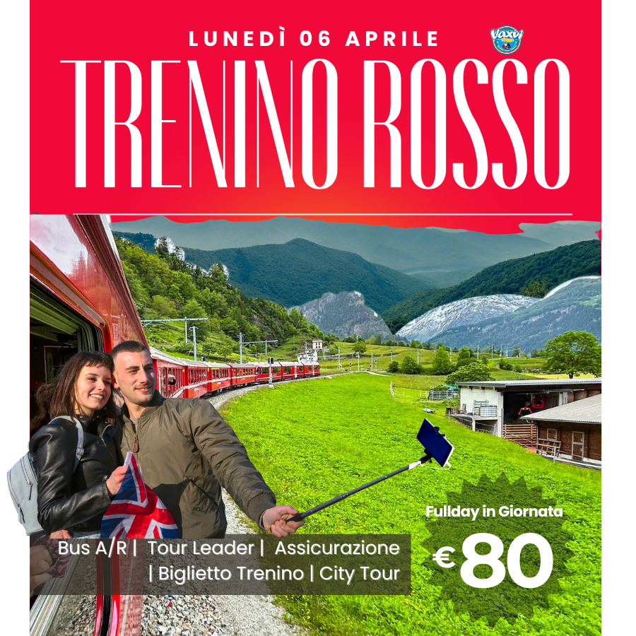 06/04/26 - TRENINO ROSSO + SANKT MORITZ