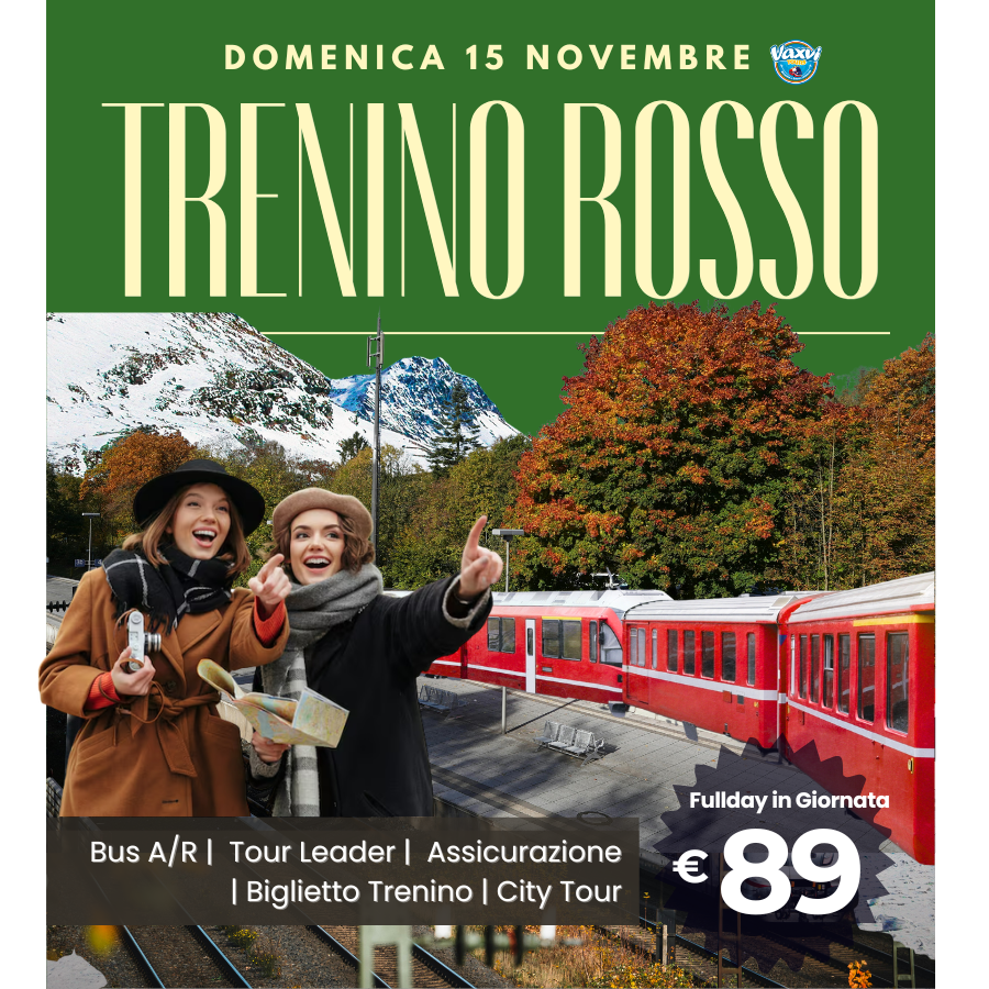 15/11/26 - TRENINO ROSSO BERNINA + SANKT MORITZ