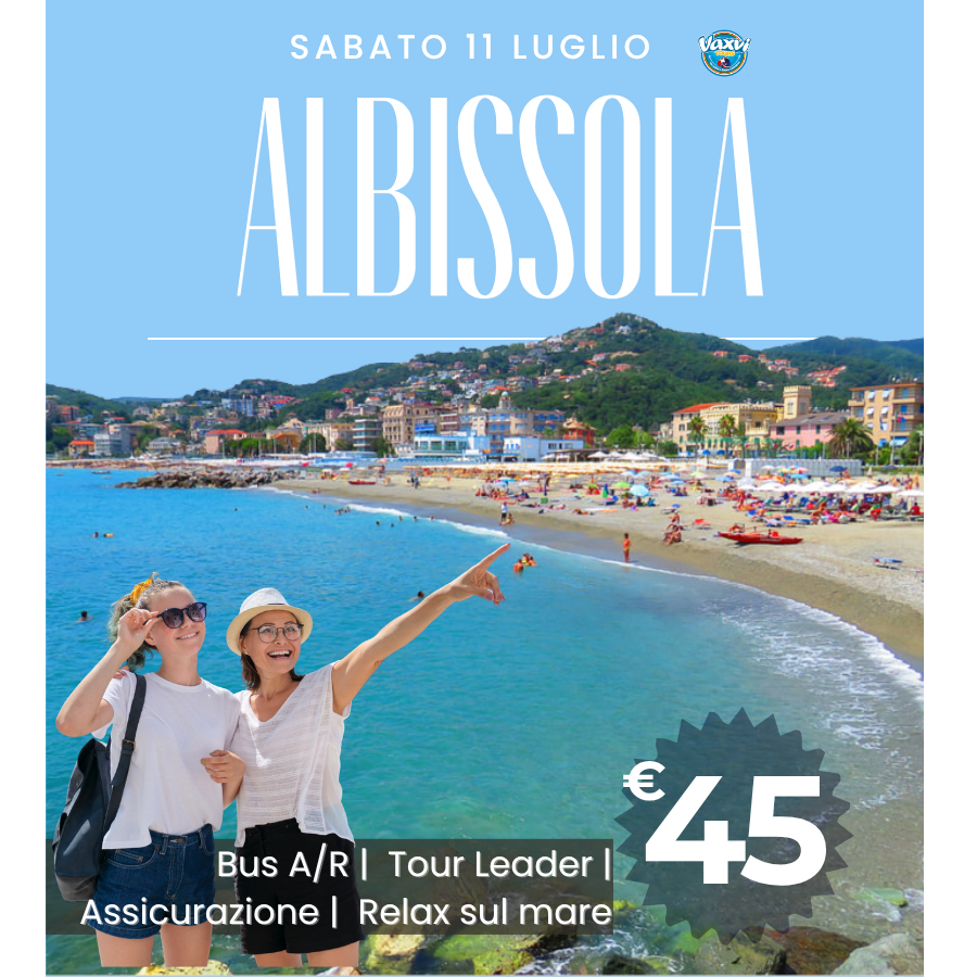 11/07/26 - UNA GIORNATA DI MARE: ALBISSOLA MARINA!