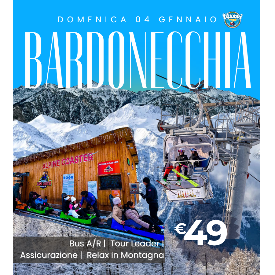 04/01/26 - BARDONECCHIA: Un giorno tra adrenalina e paesaggi innevati