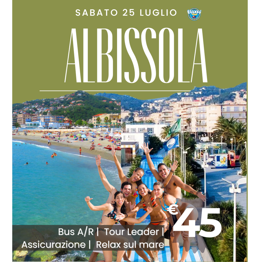 25/07/26 - UNA GIORNATA DI MARE: ALBISSOLA MARINA!