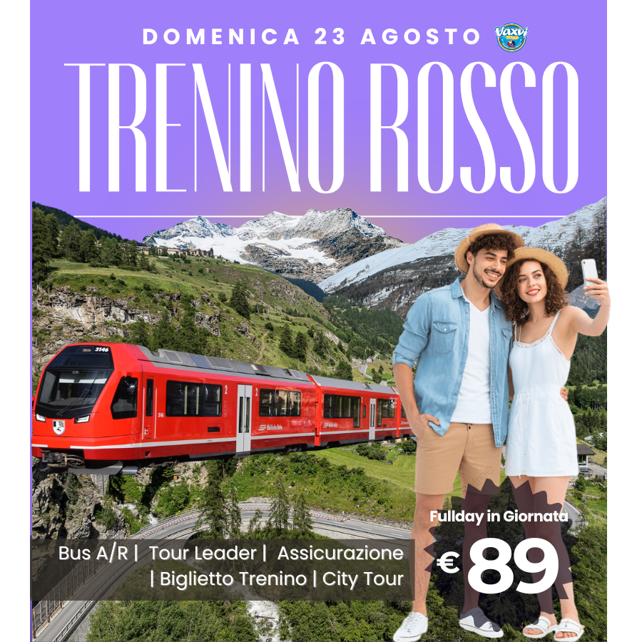 23/08/26 - TRENINO ROSSO BERNINA + SANKT MORITZ
