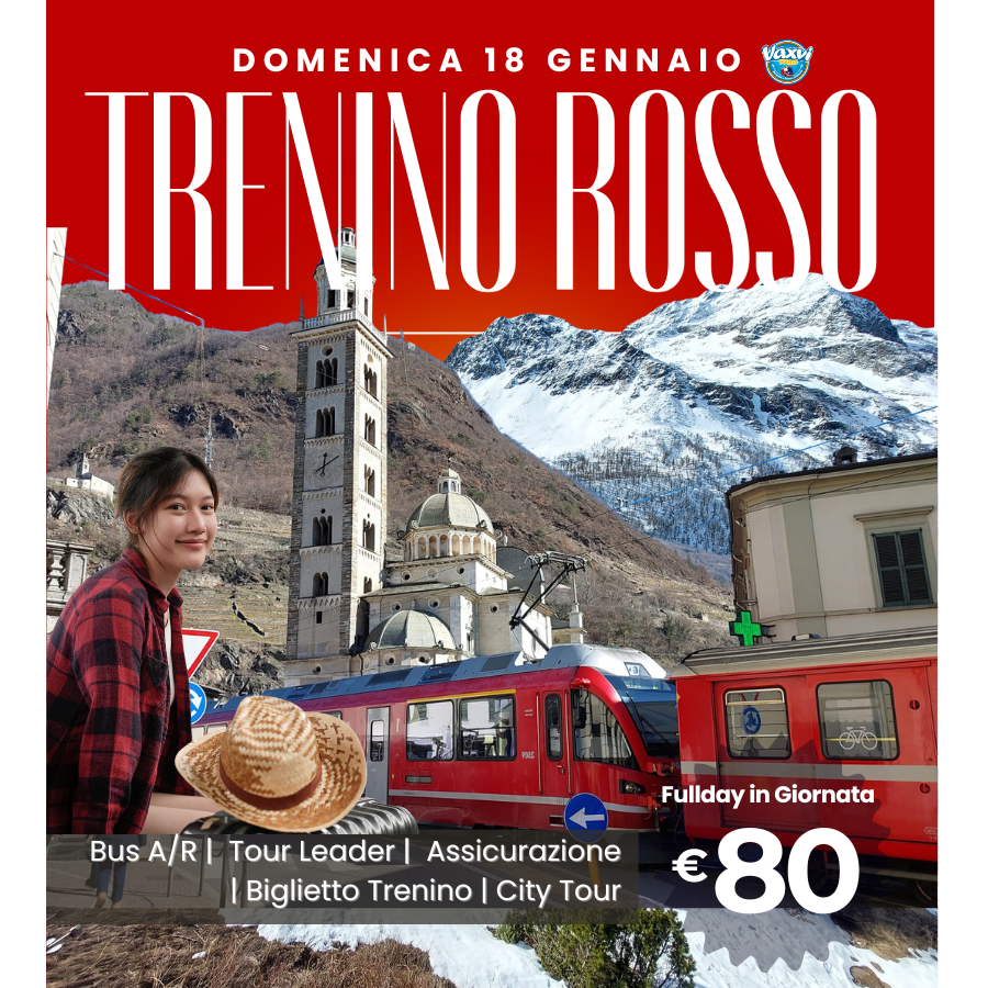 18/01/26 - TRENINO ROSSO + SANKT MORITZ
