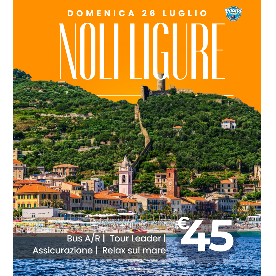 26/07/26 - NOLI, DOVE INIZIA IL MARE DELL’ESTATE!