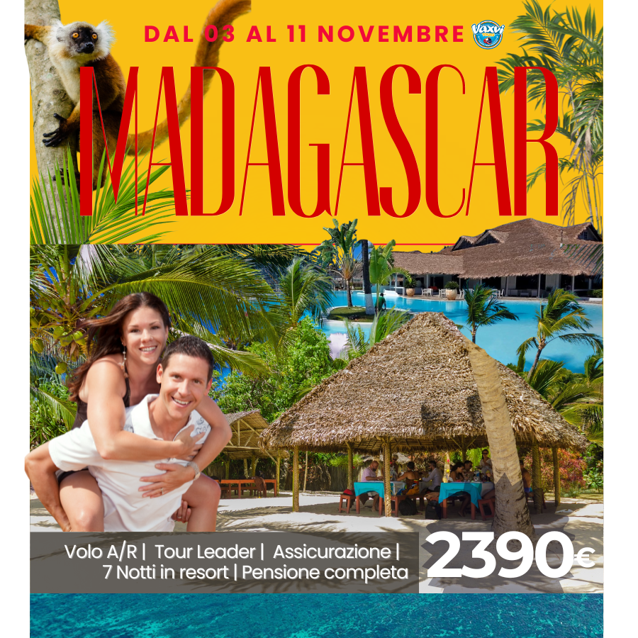 03 AL 11/11/26 - MADAGASCAR Avventura di gruppo tra natura e meraviglia!