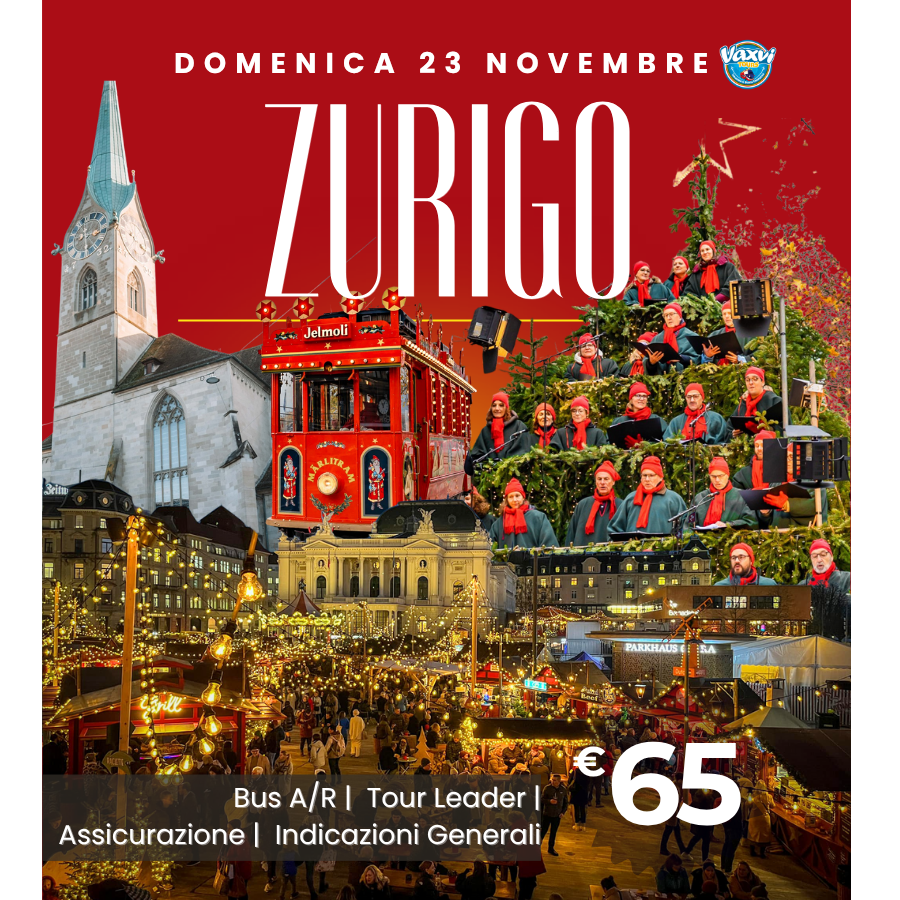 23/11/25 - "ZURIGO: TRA VICOLI STORICI E LUCI DI NATALE"