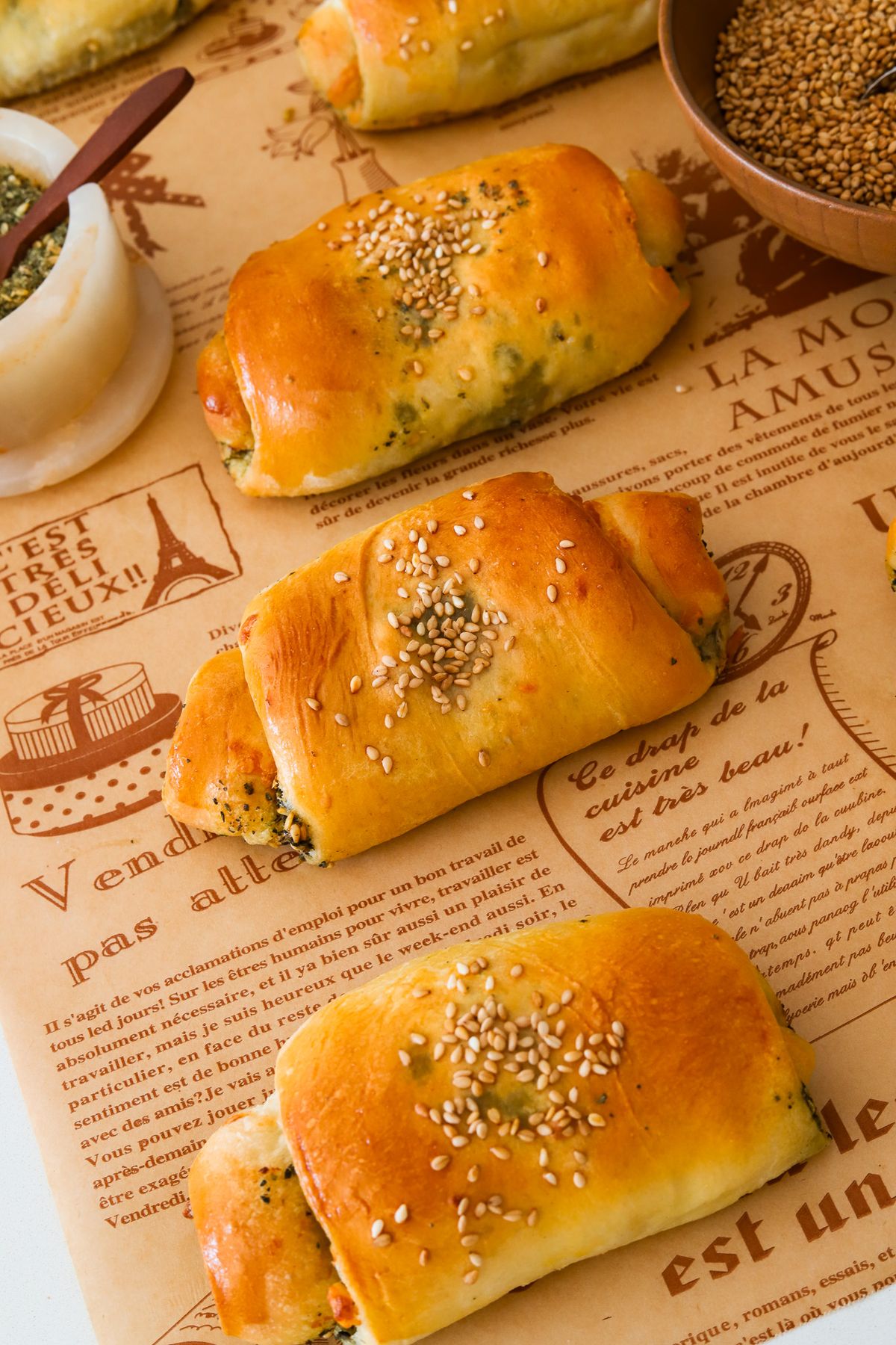MOONG DAL CIGAR ROLLS