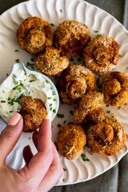 CRUMB FRIED MUSHROOMS
