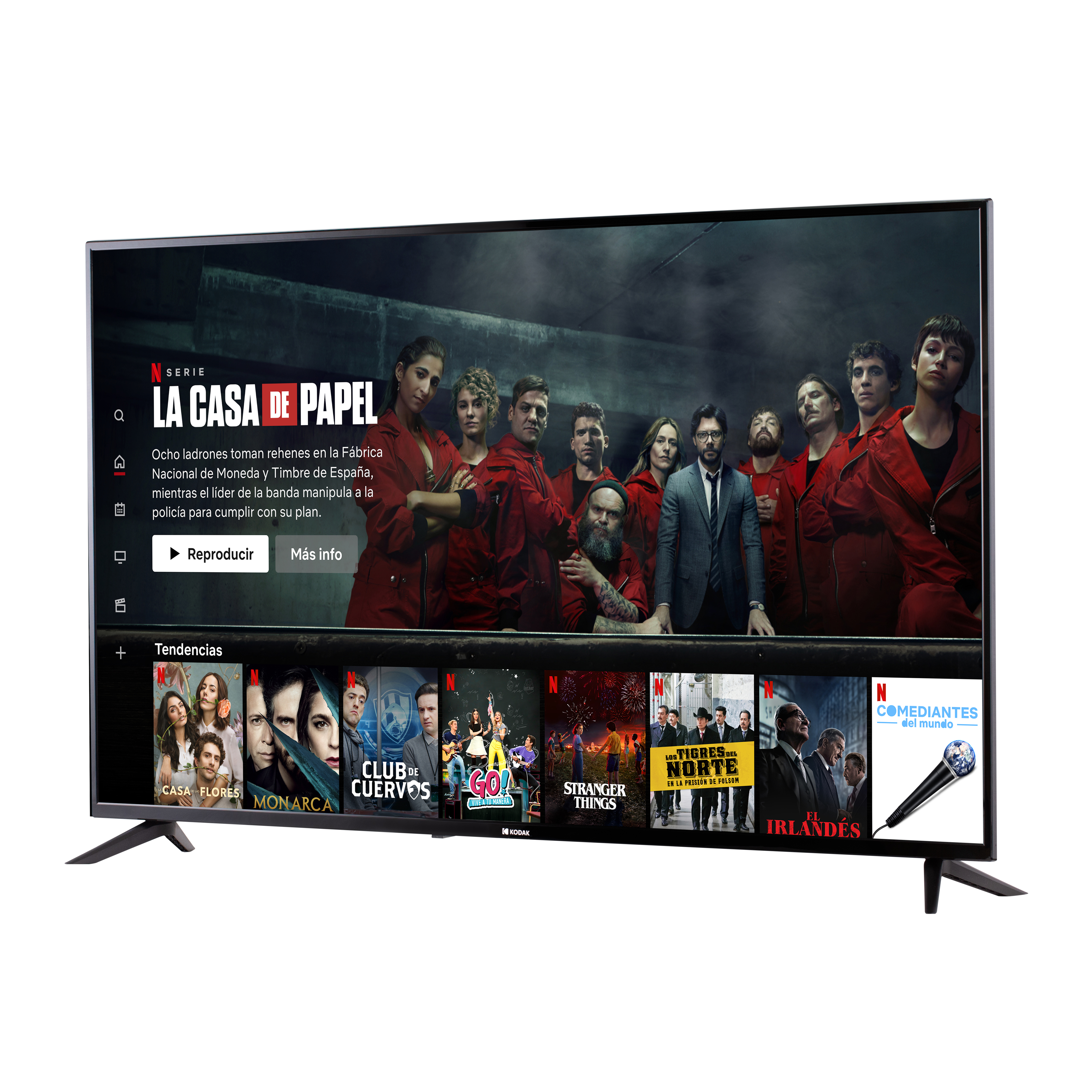 Smart Tv 85" Kodak Sistema Google Tv