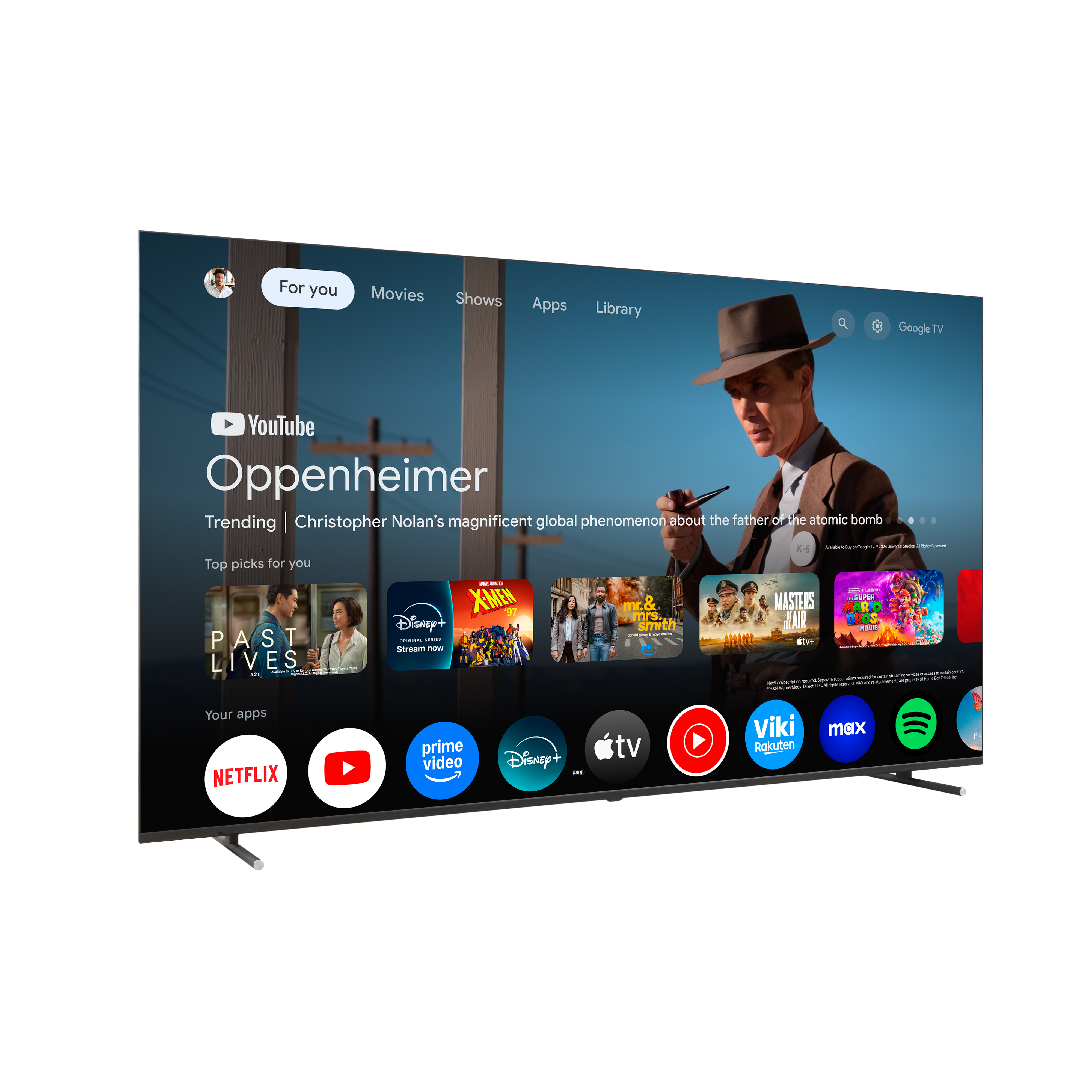 Smart Tv 75" Kanji Sistema Google Tv