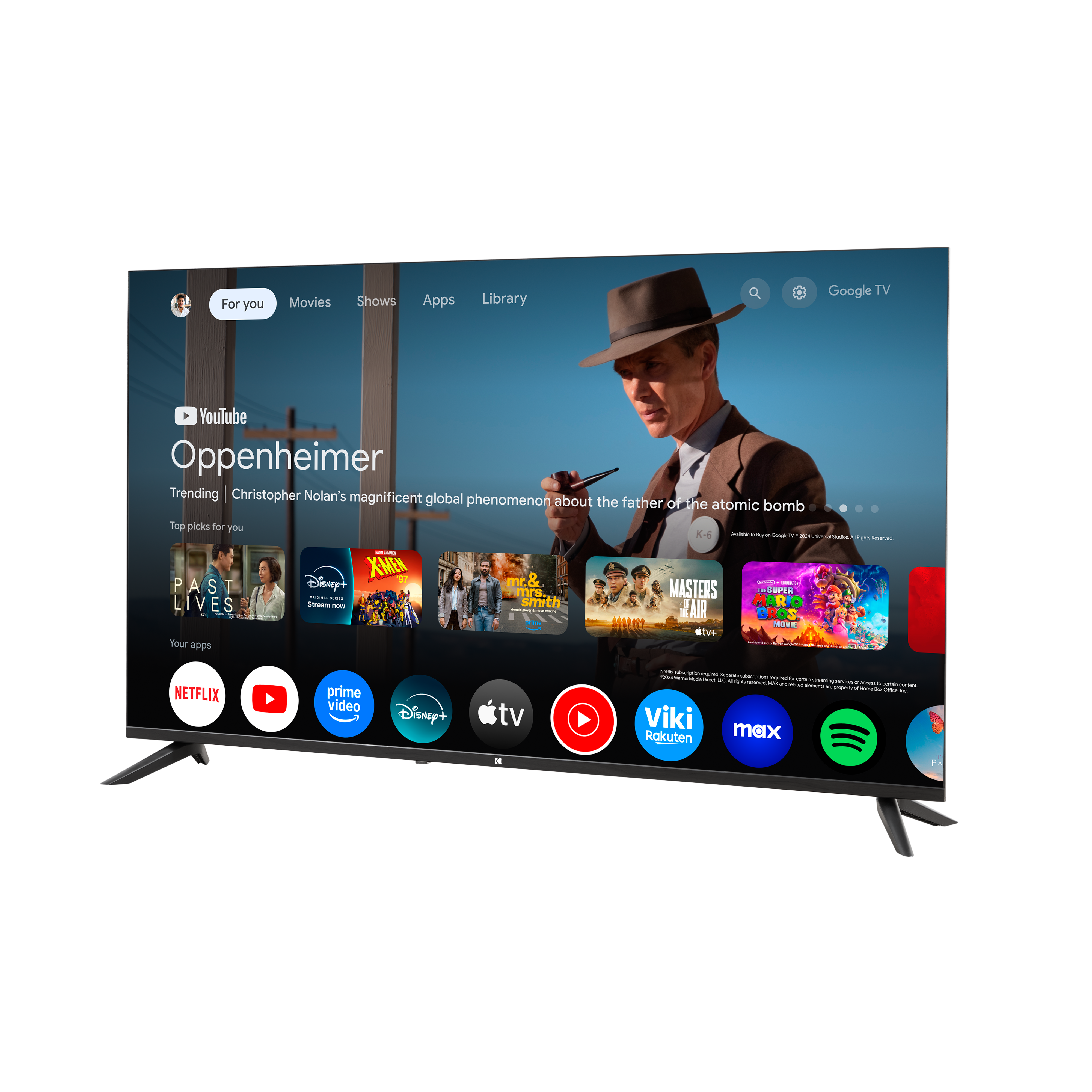 Smart Tv 75" Kanji Sistema Google Tv