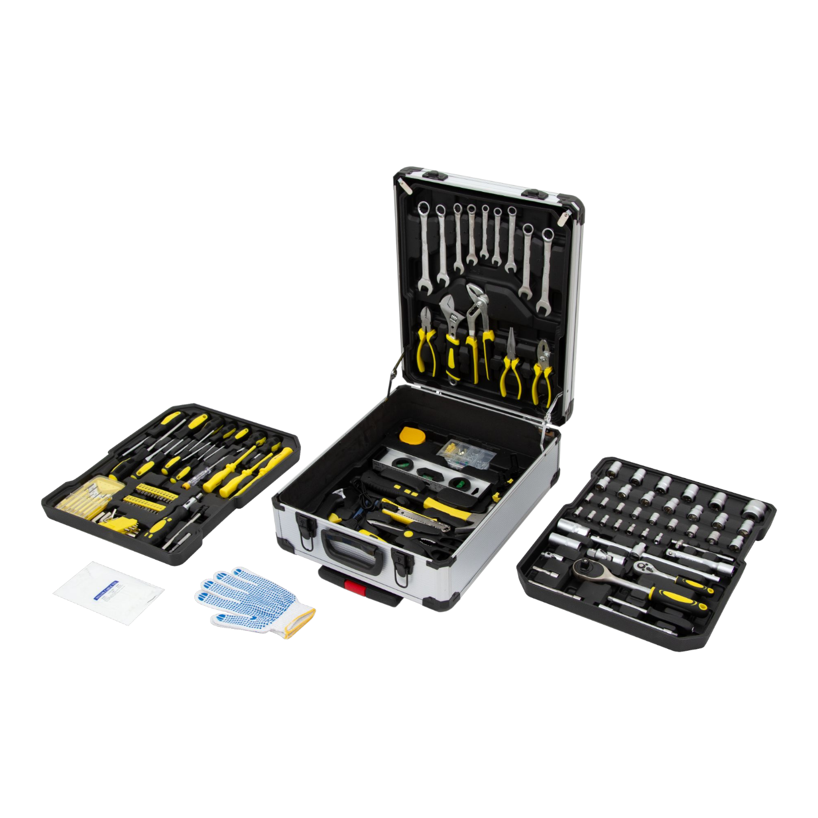 Kit Herramientas 499 Piezas C/ Maletin + Destor. Electrico