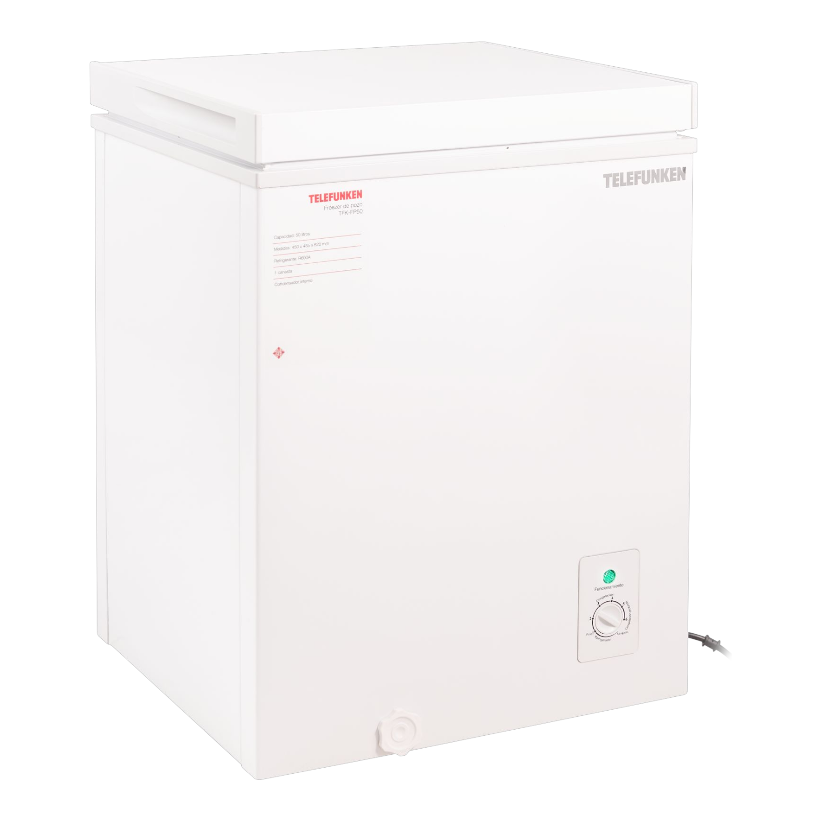 Frezzer de Pozo Telefunken 50L