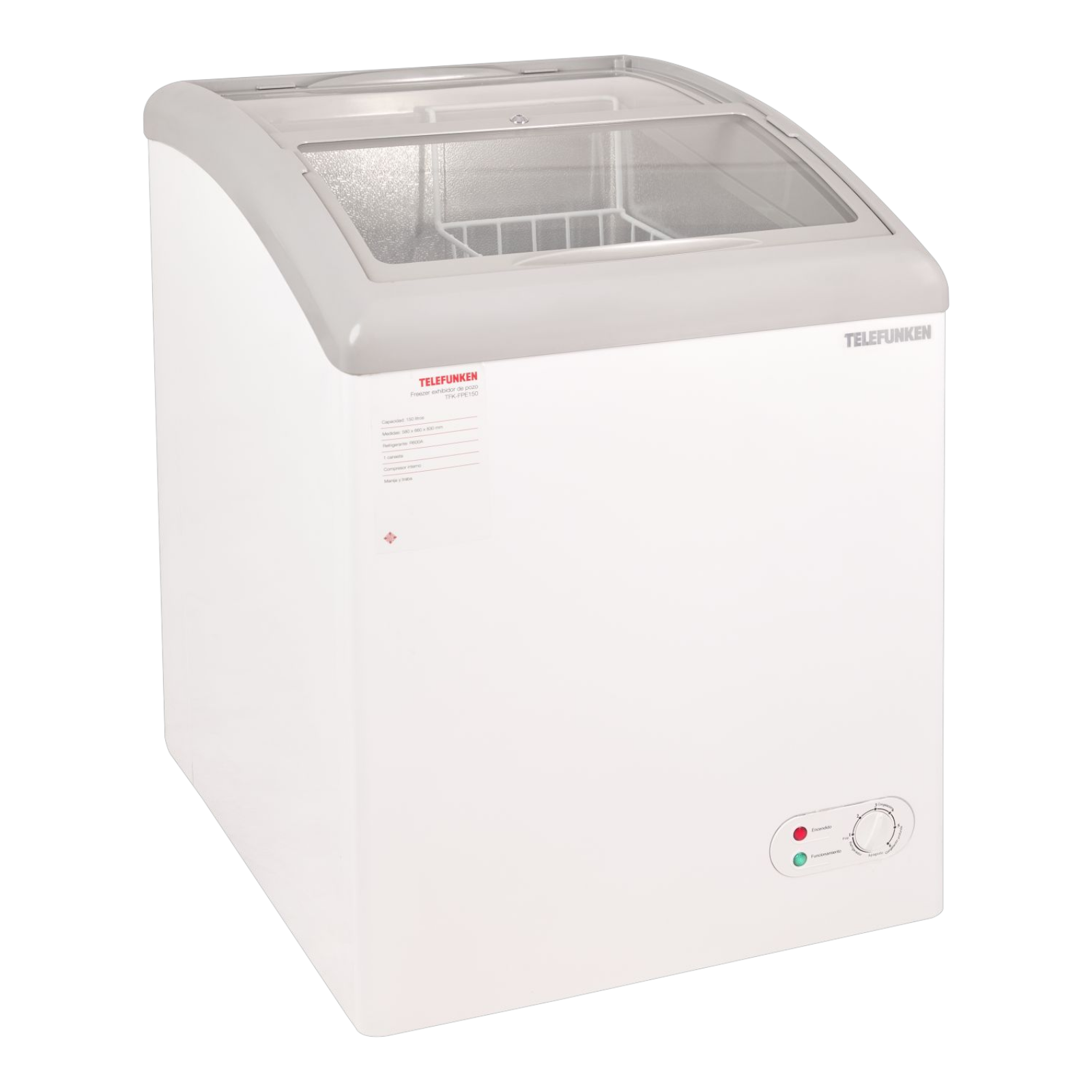 Frezzer Exihibidor de Pozo 150 L