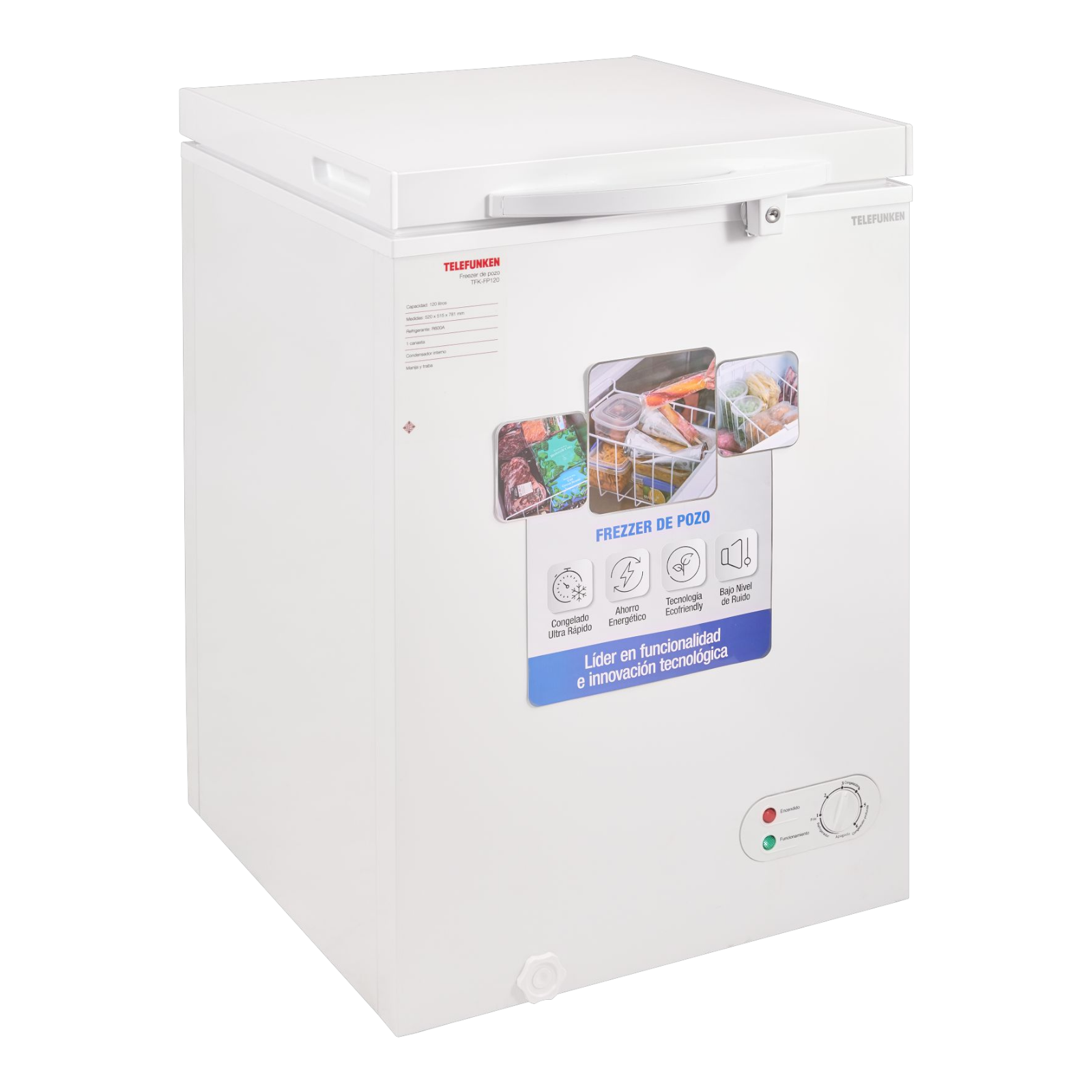 Frezzer de Pozo 120L Telefunken