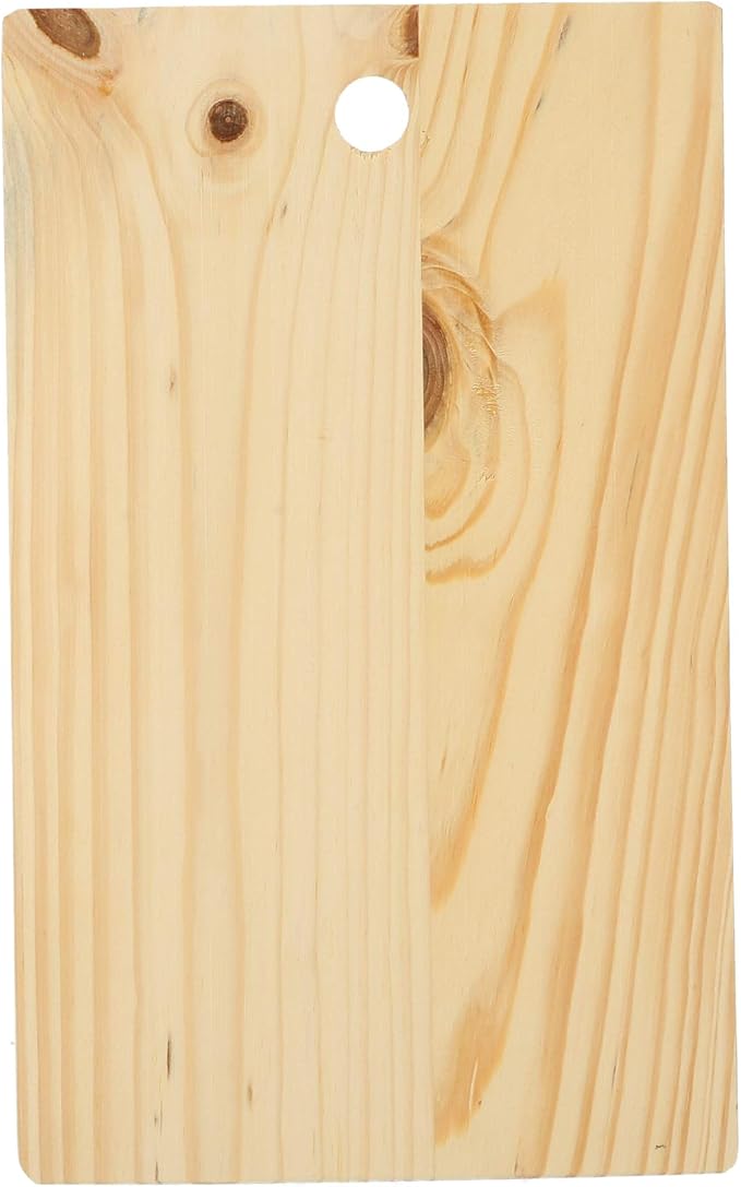 Juego de cuchillos Delcasa de 5 piezas con tabla de cortar de madera, juego de cuchillos de cocina de 5 piezas con tabla de cortar
