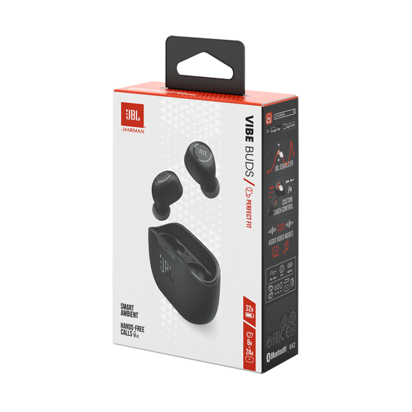 Auriculares in-ear gamer inalámbricos JBL VIBE BUDS 2 Vibe Buds 2 negro