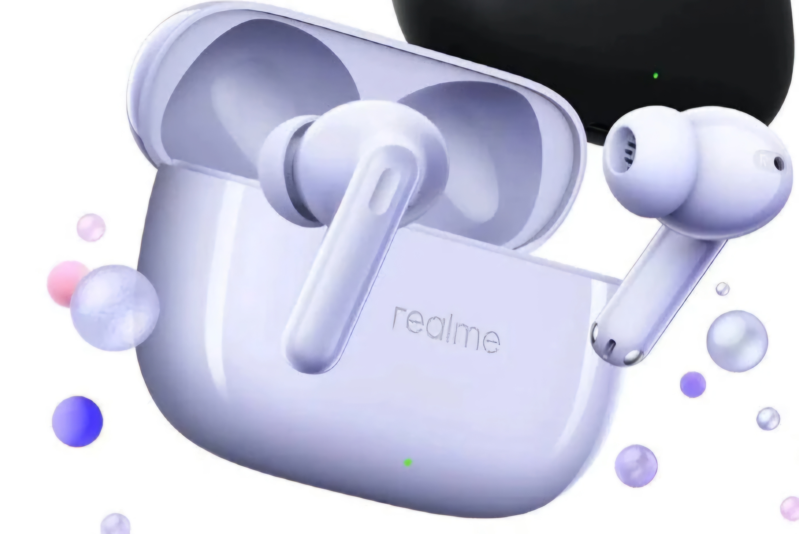 Audifonos Realme Buds T310, Batería De 40h, Anc 46db, Negro