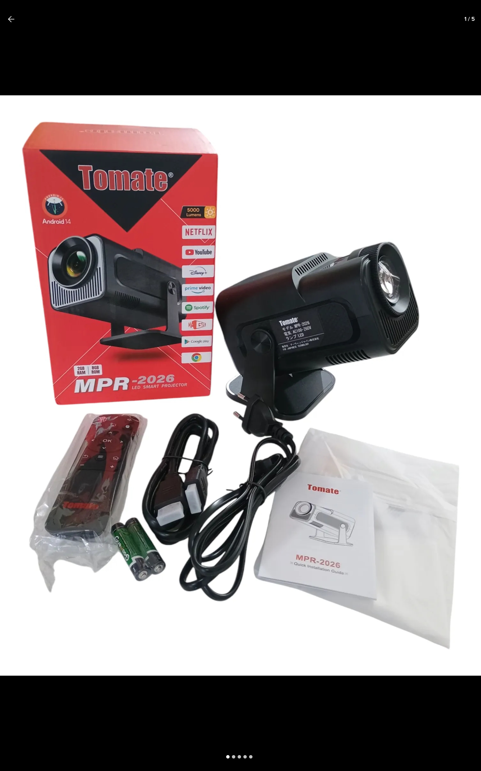 Projector led Smart MPR-2026