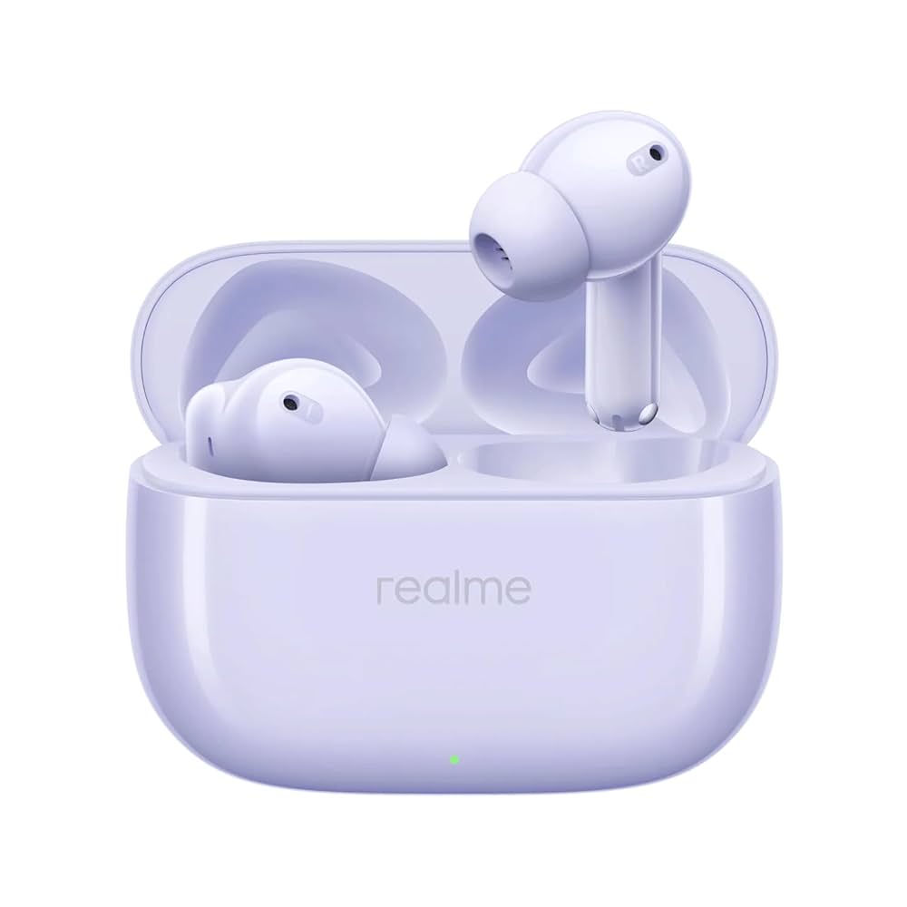 Audifonos Realme Buds T310, Batería De 40h, Anc 46db, Negro