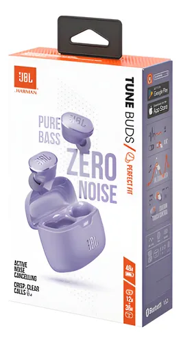 Auriculares Inalámbricos Jbl Tune Buds Bluetooth Morado Violeta