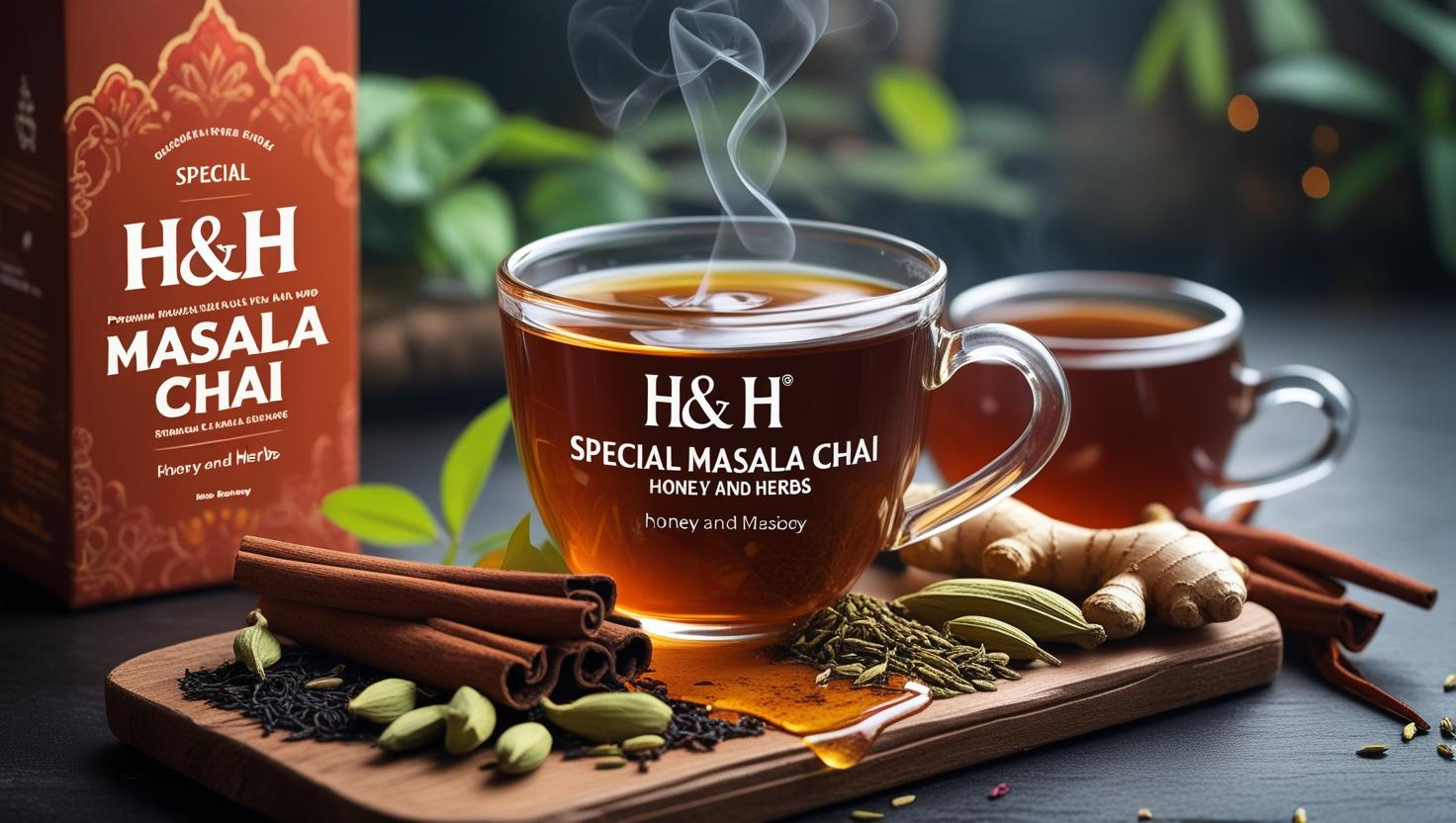 H & H Masala Chai – Spiced Wellness in Every Sip ☕🌿