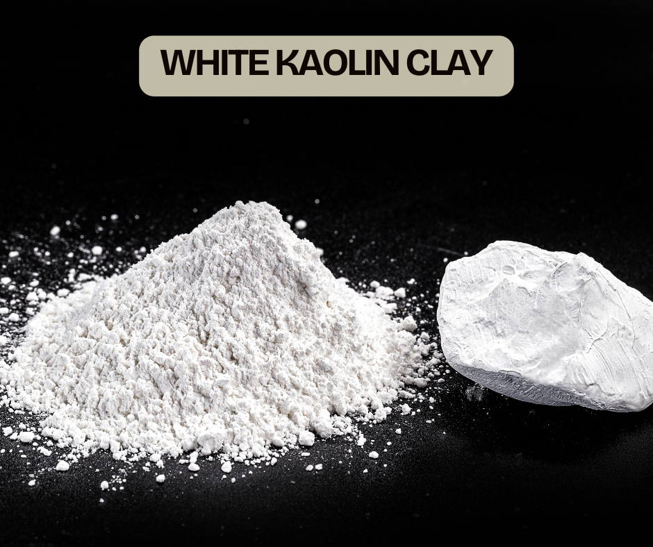 Natural & Pure White Kaolin Clay Fine Powder