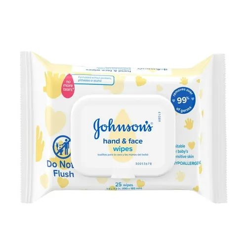 Johnson's Hand & Face Wipes